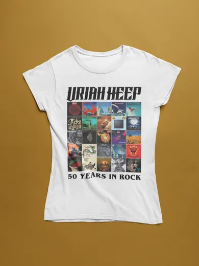 Uriah Heep - 50 years albums [ дамска ] teniska