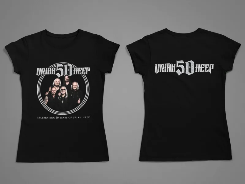 Uriah Heep - 50 anniversary [ дамска ] teniska